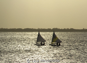 Sunset Racers. by Lisa Hinderlider 